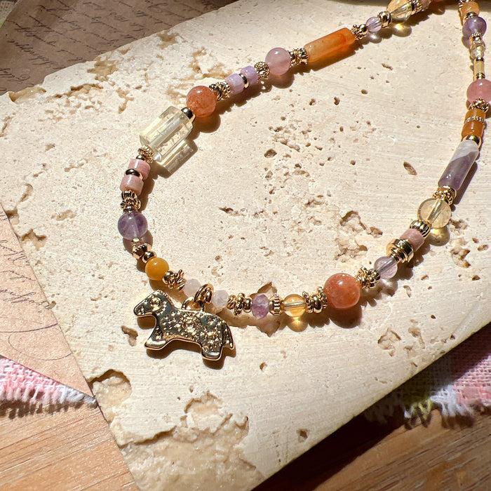 马上快乐 Phone Strap/Charm