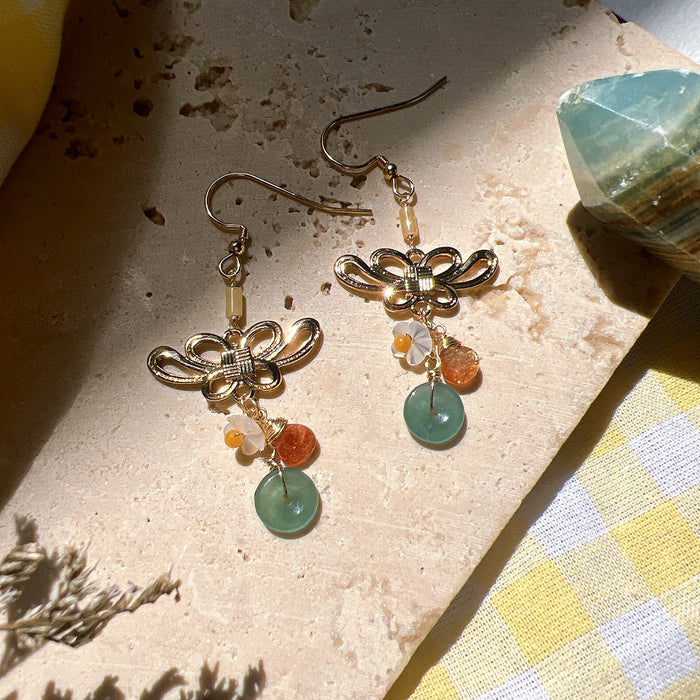 Earrings: 马到平安