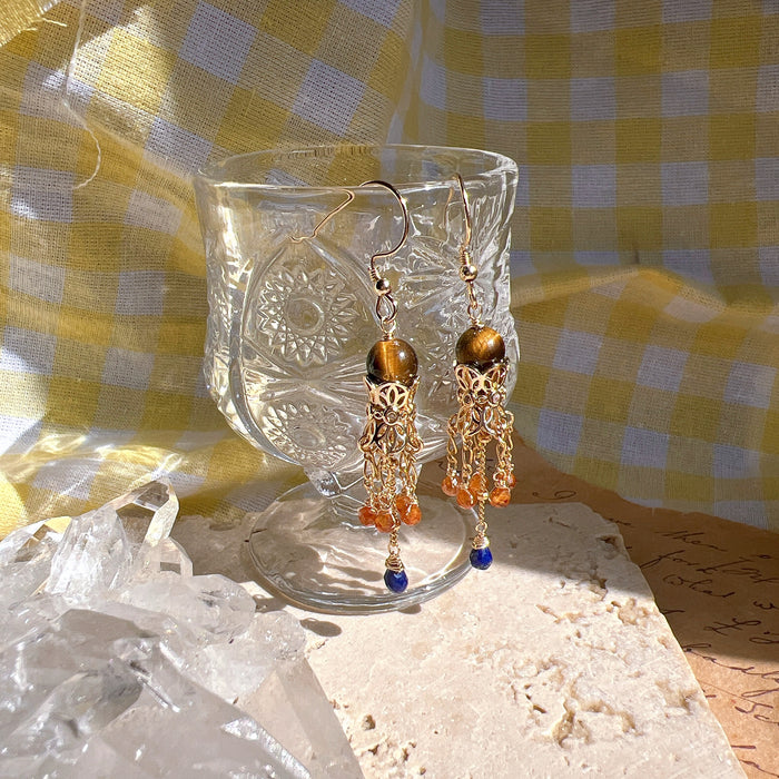 Earrings: 玉貌花容