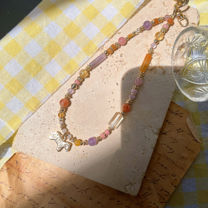 马上快乐 Phone Strap/Charm