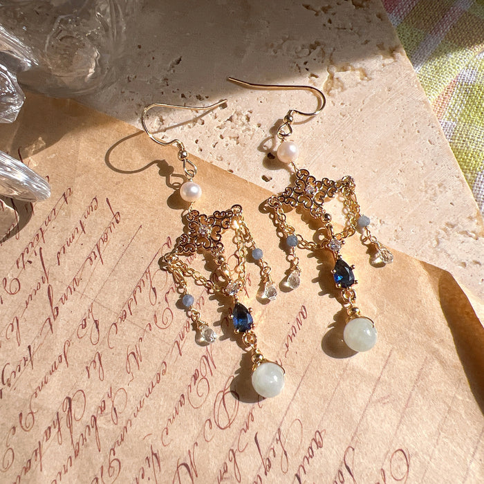 Earrings: 宁折不弯
