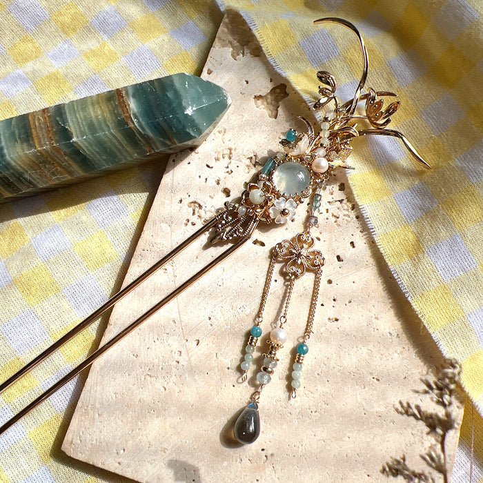 蓝天碧海 发簪 Hairpin