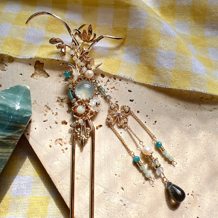 蓝天碧海 发簪 Hairpin