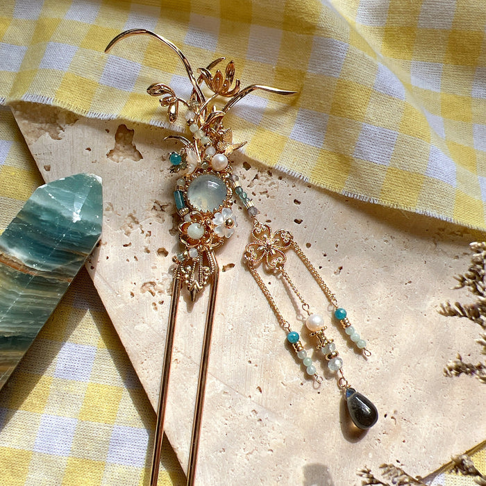 蓝天碧海 发簪 Hairpin