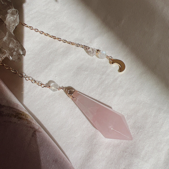 Rose Quartz Pendulum