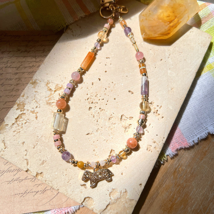 马上快乐 Phone Strap/Charm