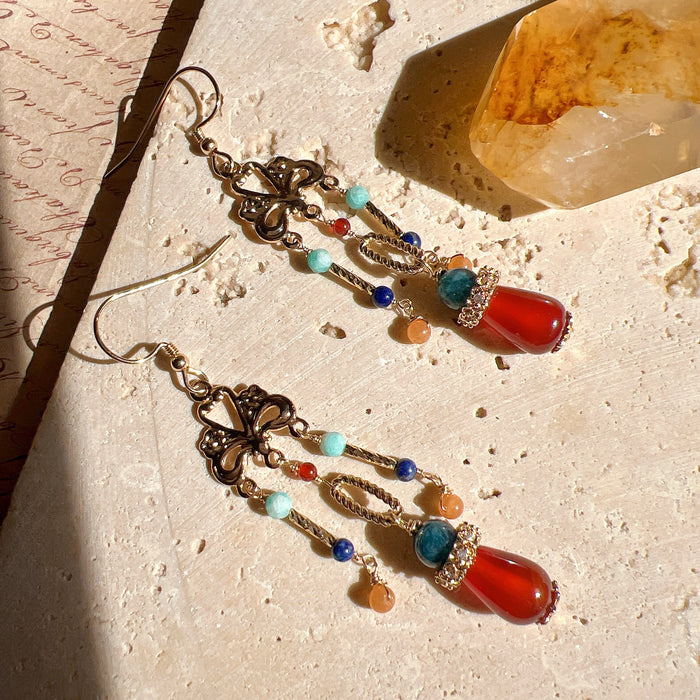 Earrings: 妇唱夫随