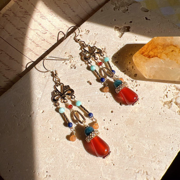 Earrings: 妇唱夫随