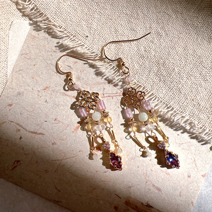 Earrings: 花颜月貌
