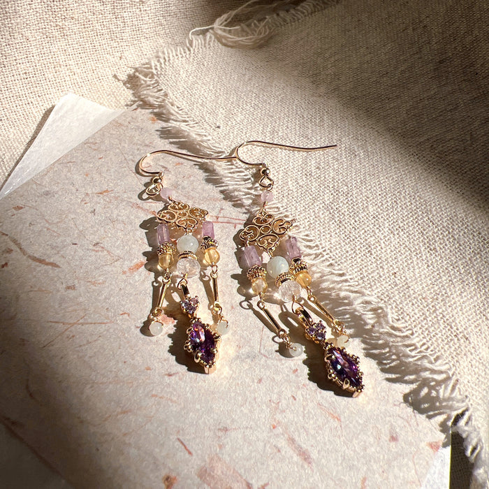 Earrings: 花颜月貌