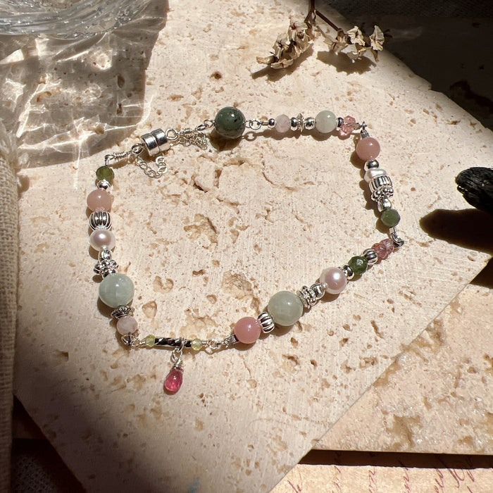 Bracelet: strawberry matcha