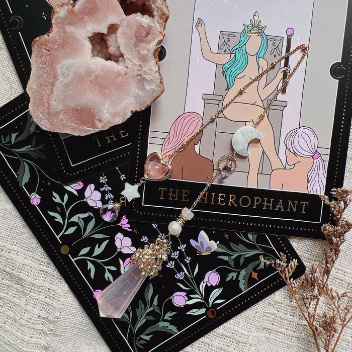 Rose Quartz Pendulum