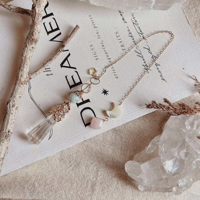 Clear Quartz Pendulum