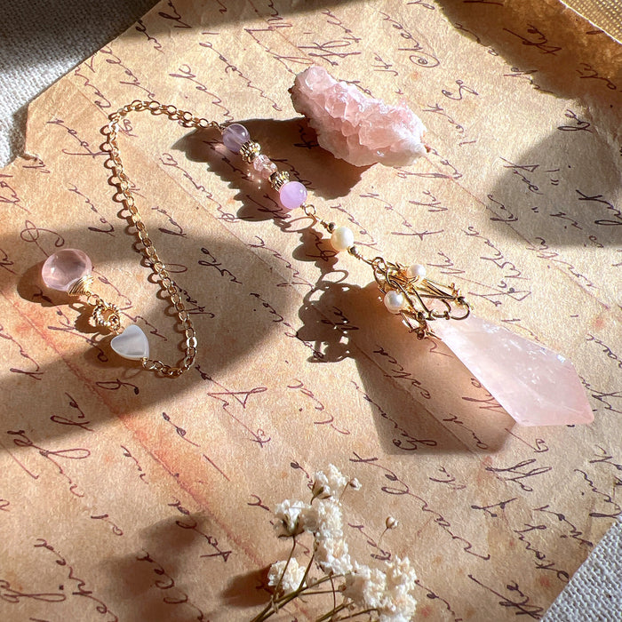 Rose Quartz Pendulum