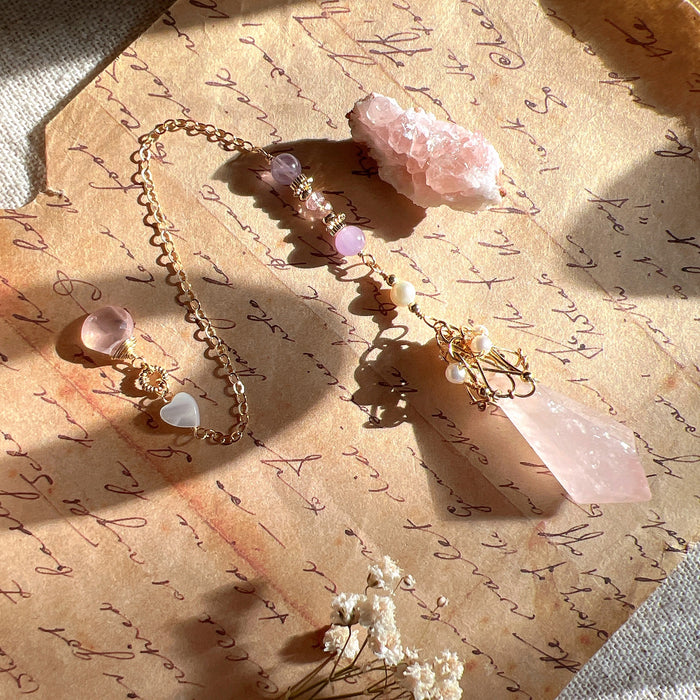 Rose Quartz Pendulum