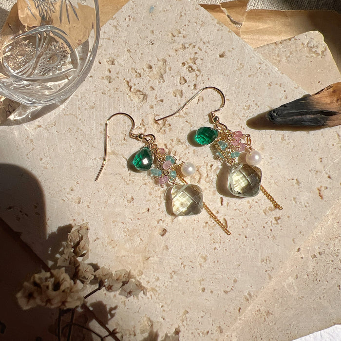 Earrings: whimsy and rage