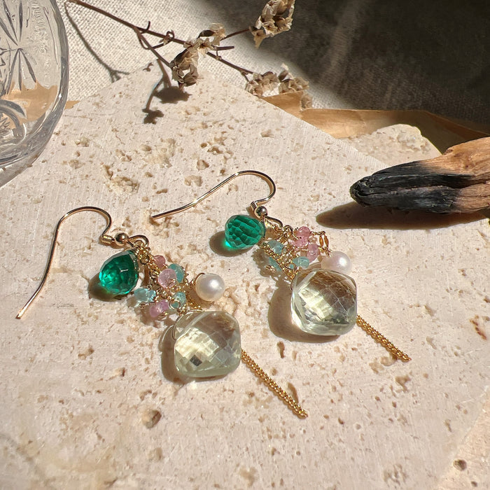 Earrings: whimsy and rage