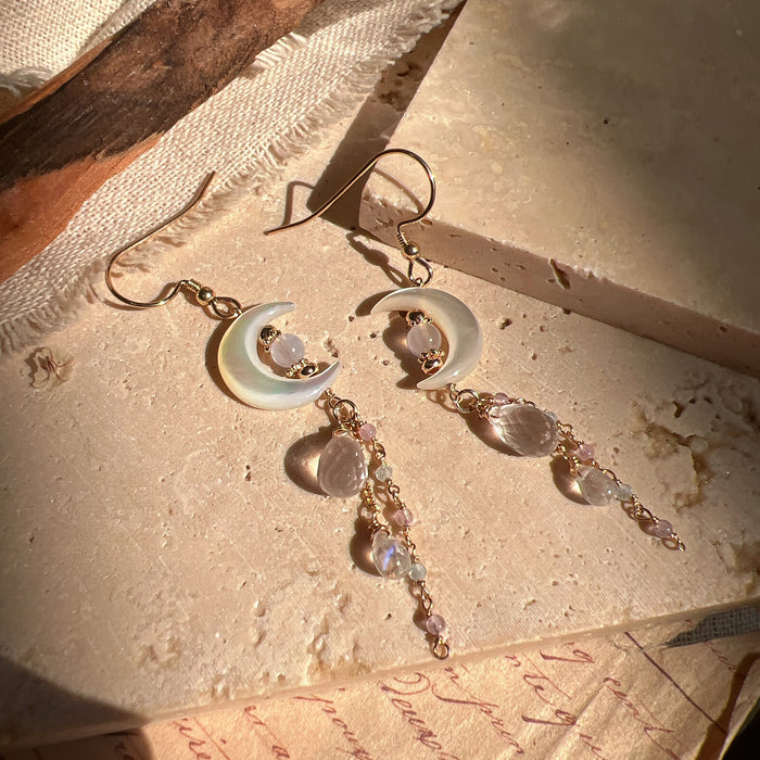 Earrings: empyrean