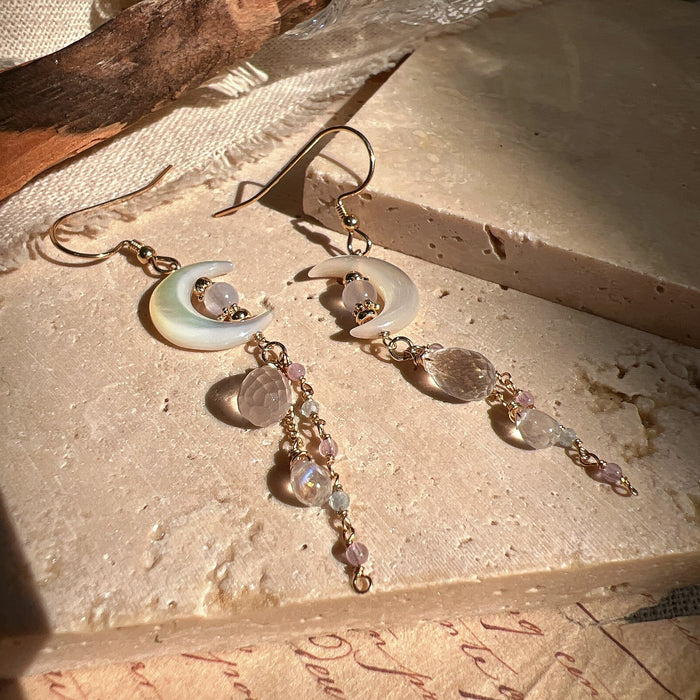Earrings: empyrean