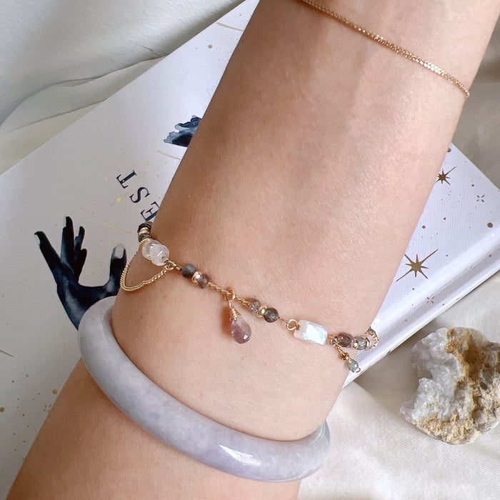 Bracelet: Clarify Thoughts + Divine Femininity + Cleansing