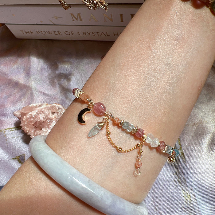 Bracelet: Divine Femininity + Emotional Healing + Courage