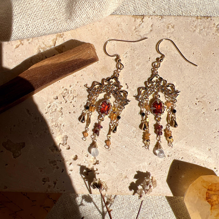 Earrings: 赴汤蹈火