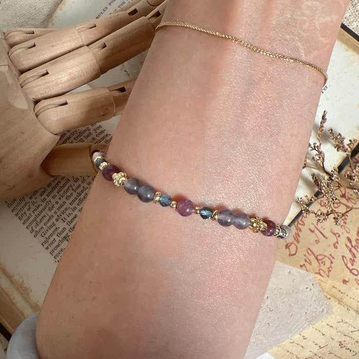 Bracelet: Peace + Courage + Reduce Blockages