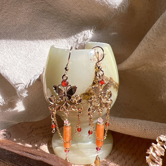 Earrings: 梦里蝴蝶