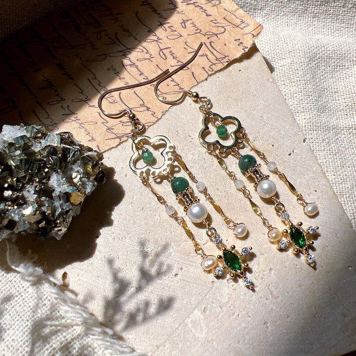 Earrings: 寿山福海