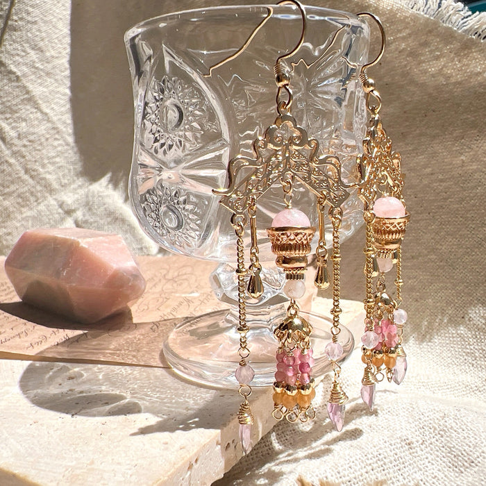Earrings: Showgirl