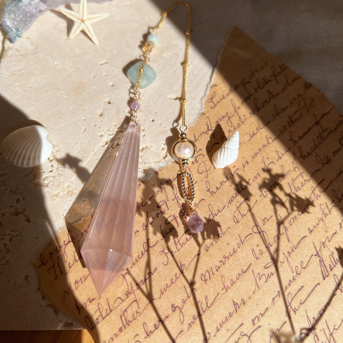 Rose Quartz Pendulum