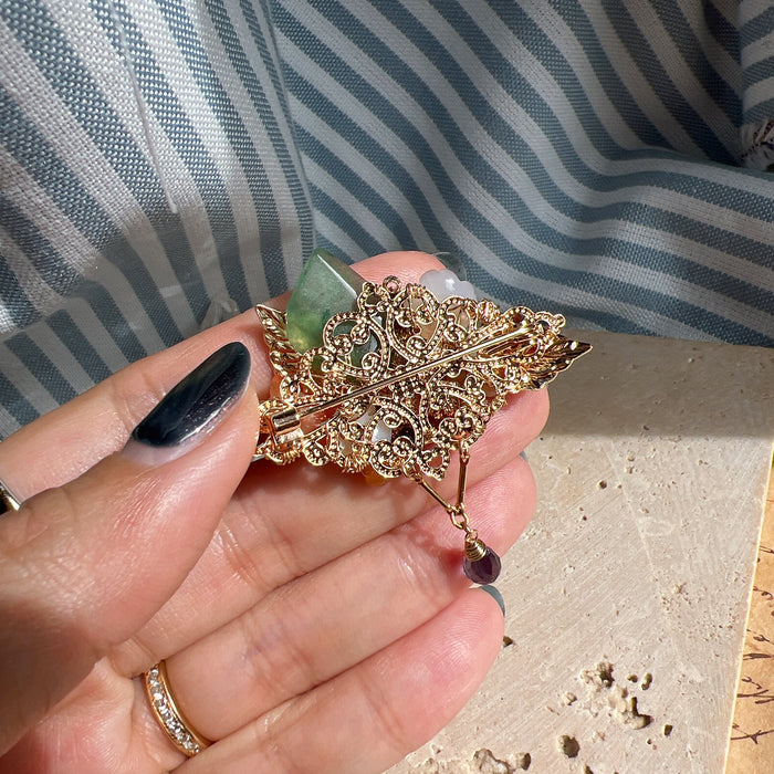 钢筋铁骨 Brooch