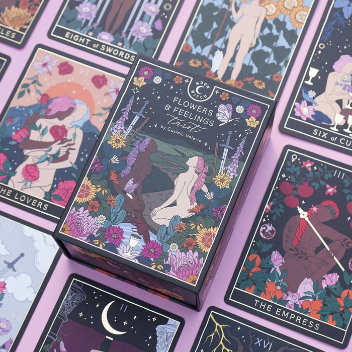 Flowers and Feelings Tarot Deck