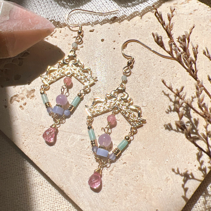 Earrings: 一箭双雕