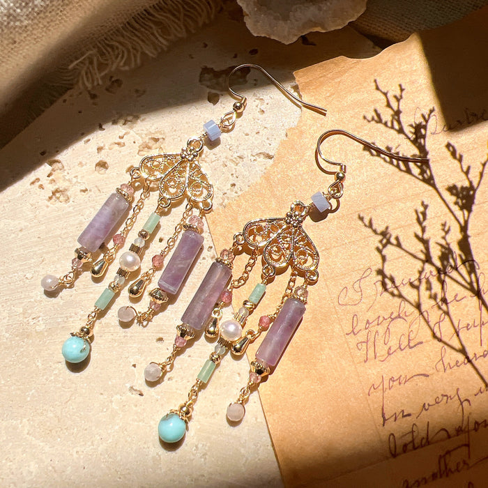 Earrings: 万紫千红