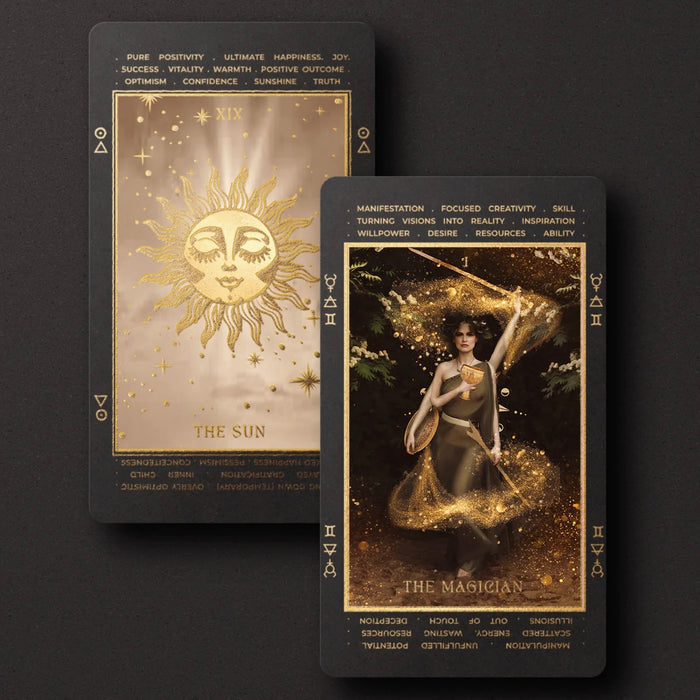 Lucid Dreams Beginners Tarot Deck (Black Eclipse)