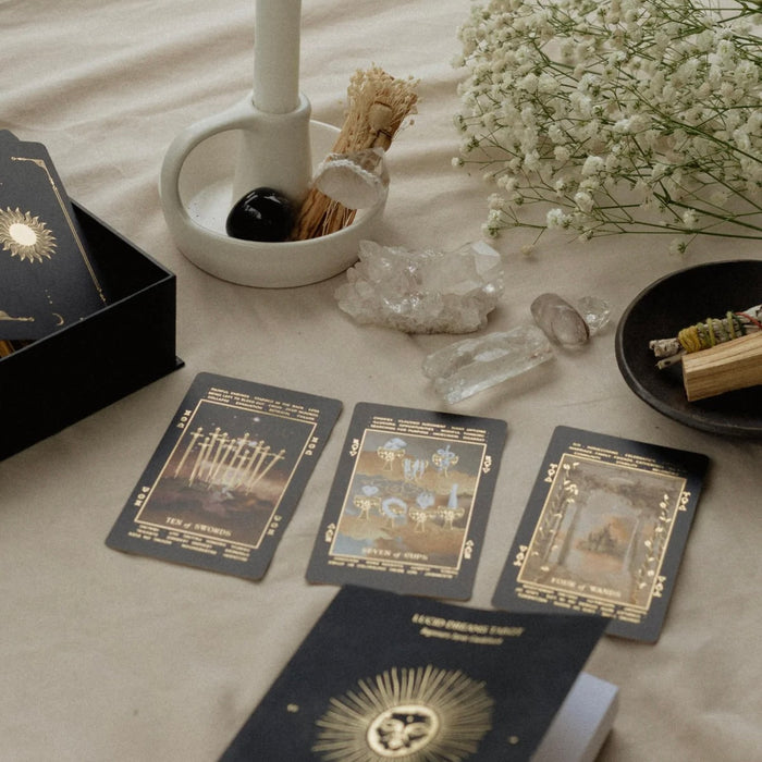 Lucid Dreams Beginners Tarot Deck (Black Eclipse)