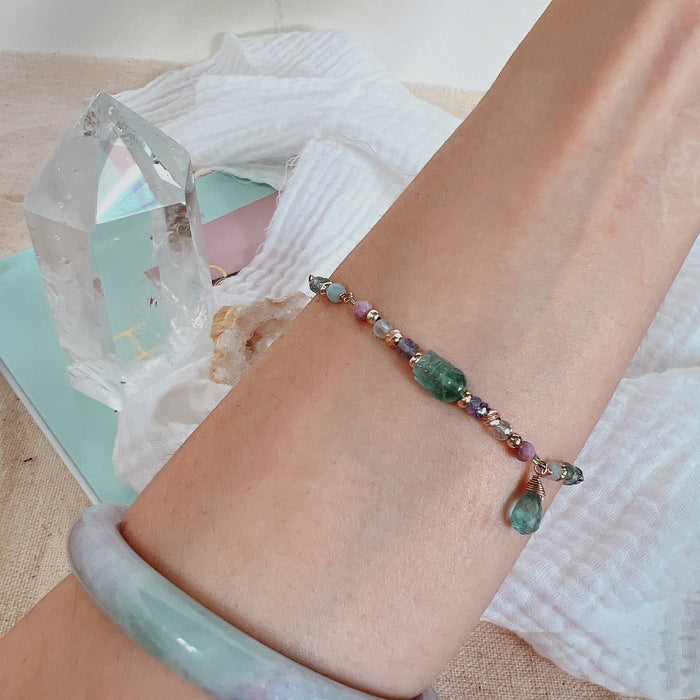 Bracelet: Peace + Motivation + Anxiety-relief