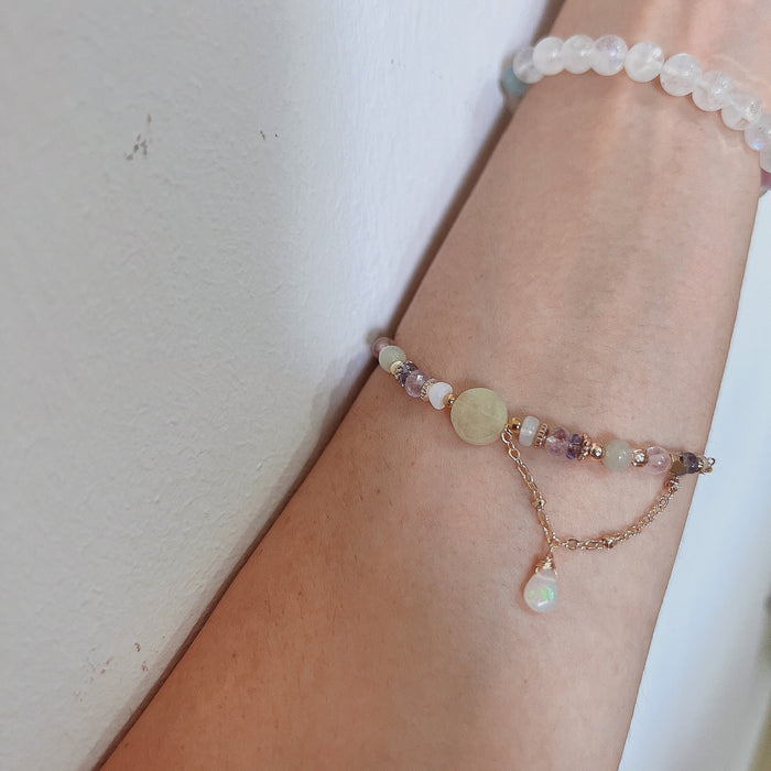 Bracelet: Unconditional love + Peace + Self-worth