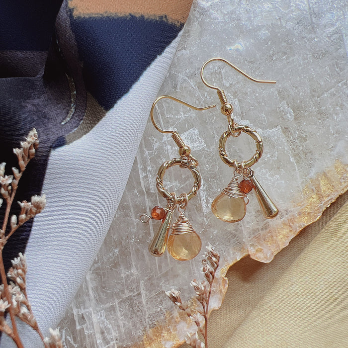 Earrings: Clementine