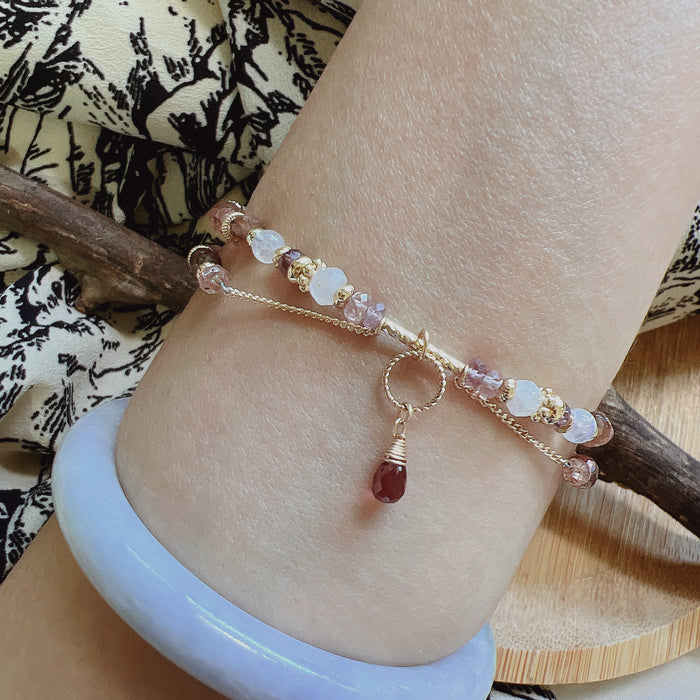 Bracelet: Positivity + Divine Femininity + Balance