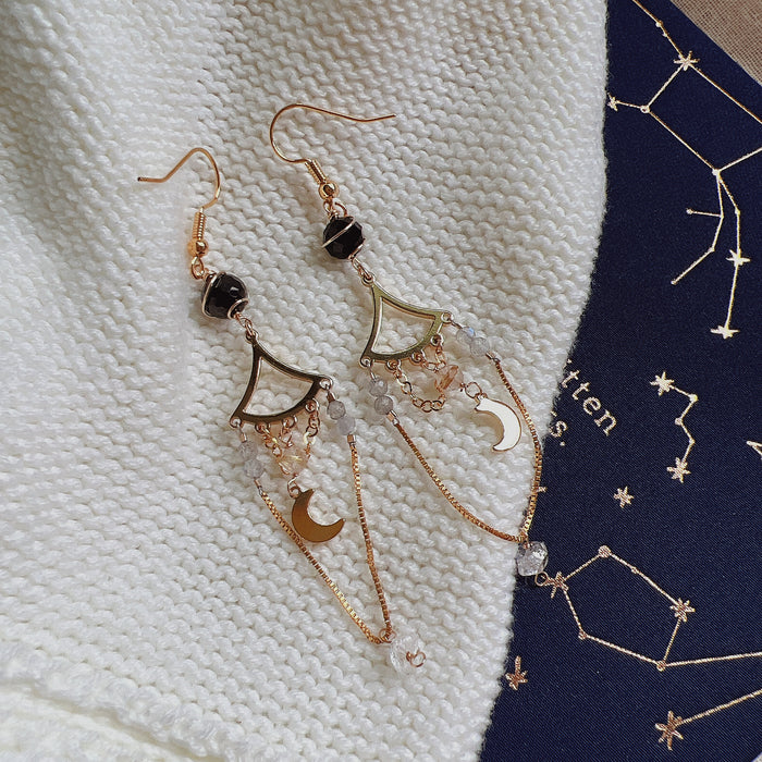 Earrings: Luna and Artemis