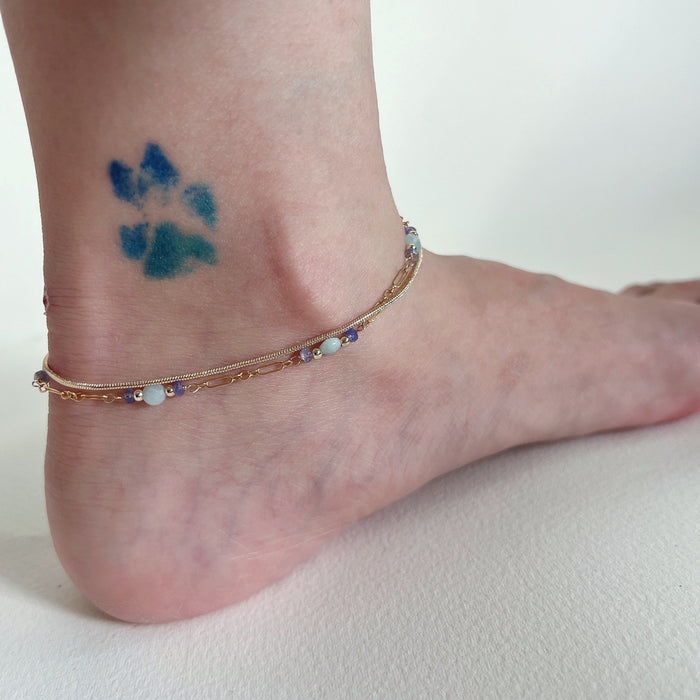 Anklet: Balance + Growth + Peace