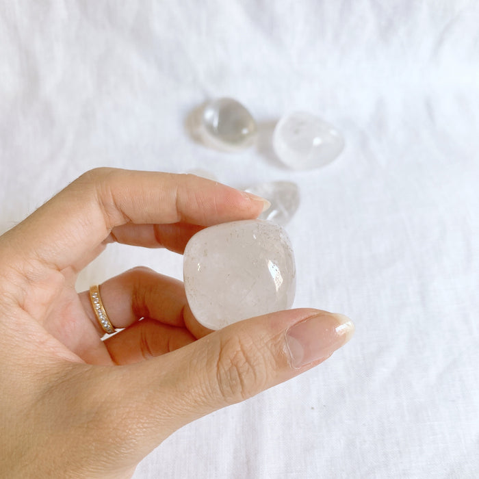 Clear Quartz Tumbled Stone